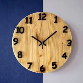 Wooden Wall Clock 